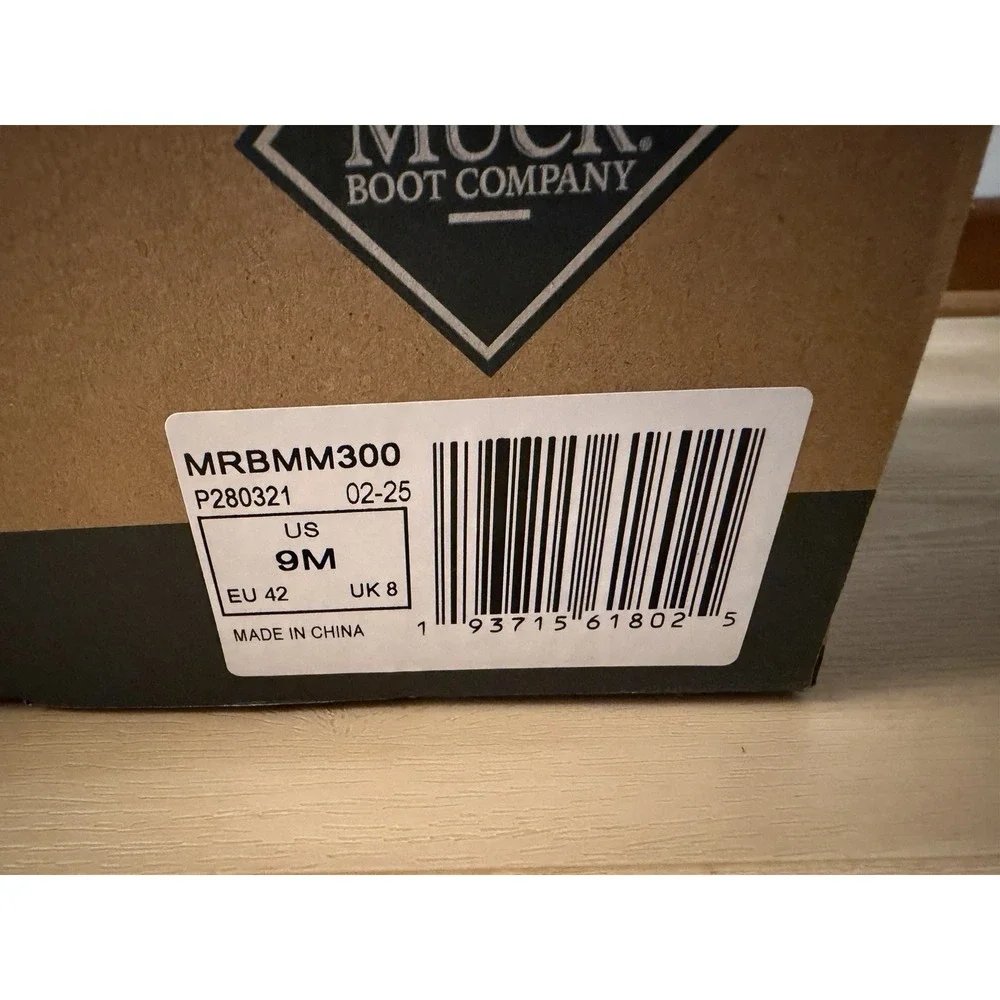 Muck Men's Size 9 Harvester 12